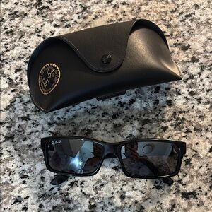 Ray-Ban Black Sunglasses with Case